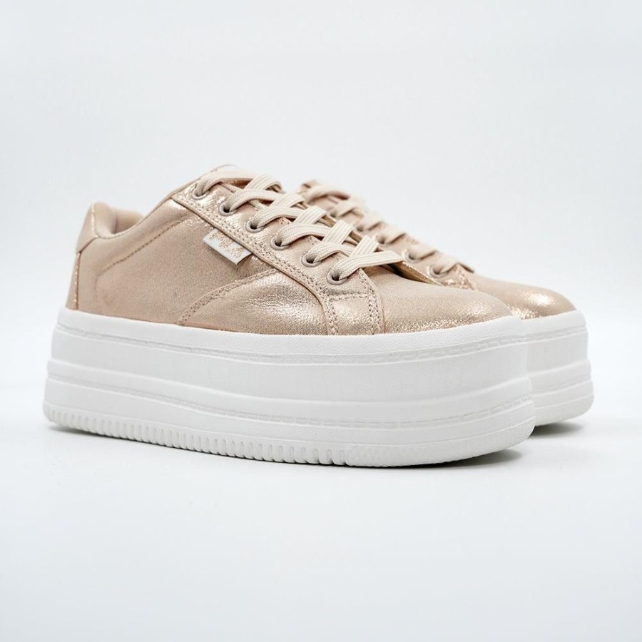 Sneakers FILA | Fila Stavi Platform Sneaker Gold/White