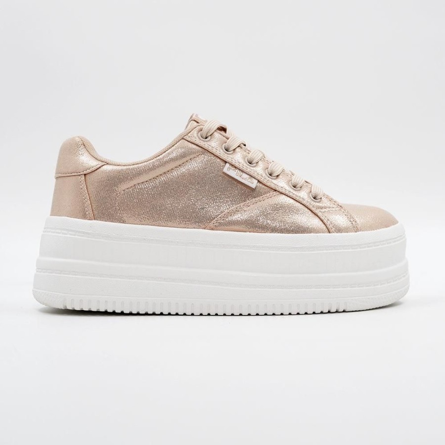 Sneakers FILA | Fila Stavi Platform Sneaker Gold/White