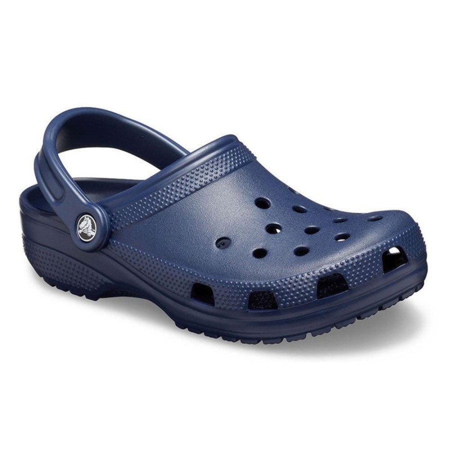 Slippers & Flats Crocs | Crocs Classic Clog With Slingback Navy