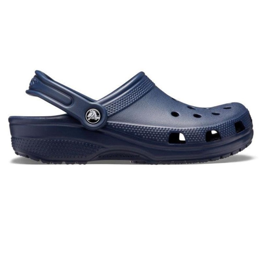 Slippers & Flats Crocs | Crocs Classic Clog With Slingback Navy