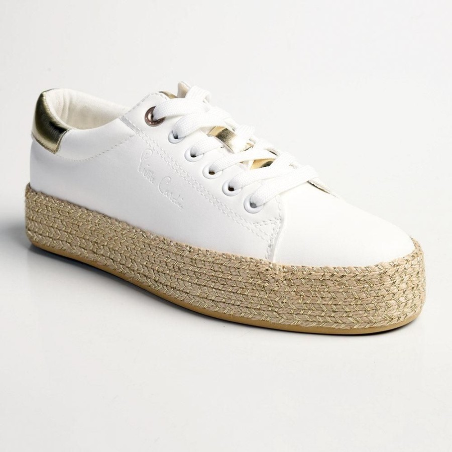 Sneakers Pierre Cardin | Pierre Cardin Bijou 1 Espadrille Sneaker White