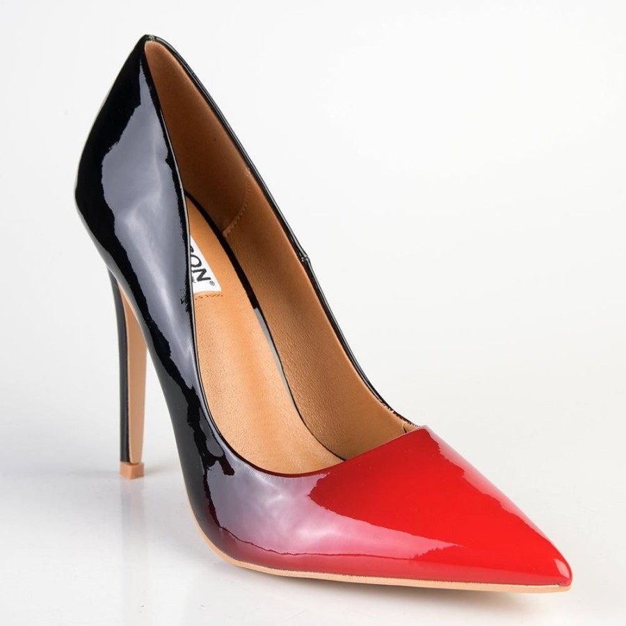 Heels Madison Heart of New York | Madison Dina Ombre High Court Stileto Red