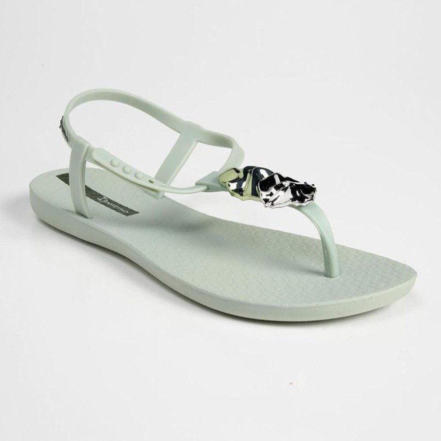 Sandals Ipanema | Ipanema Abby Glam Thong Sandals Green