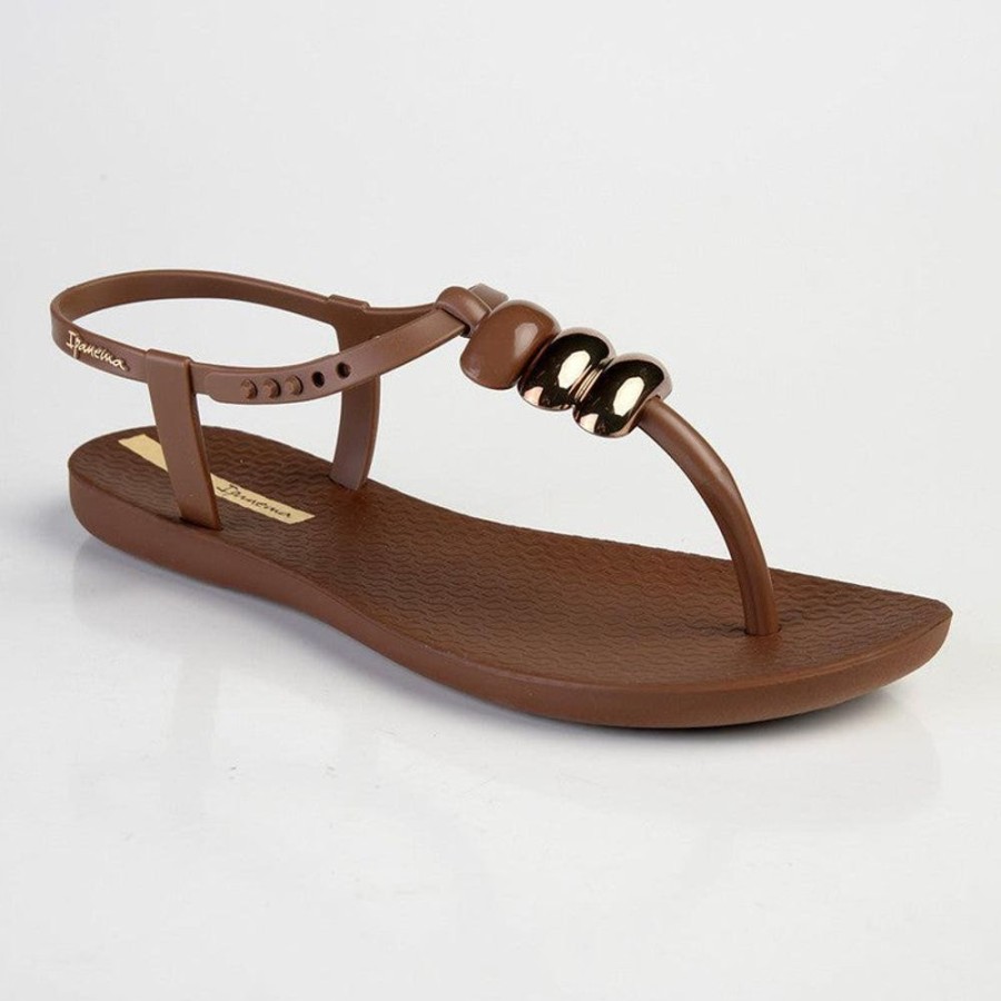 Sandals Ipanema | Ipanema Rumi Ladies Thong Sandals Brown