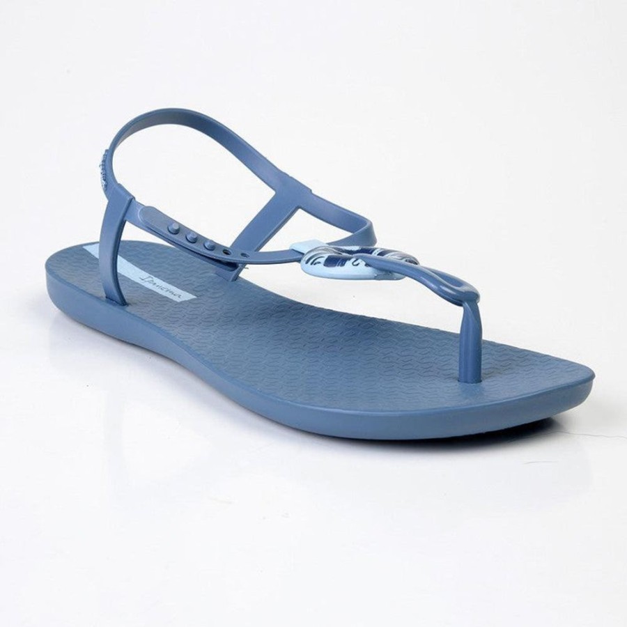 Slippers & Flats Ipanema | Ipanema Kate Chain Thong Sandals Blue