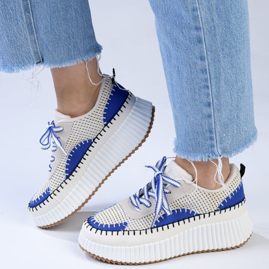 Sneakers Madison Heart of New York | Madison Stitch Multi Color Sneaker Blue Multi