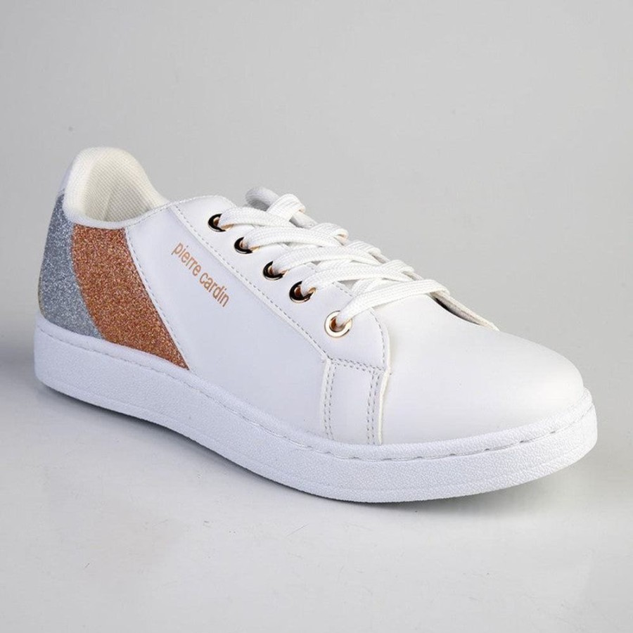 Sneakers Pierre Cardin | Pierre Cardin Chantilly Sneaker White