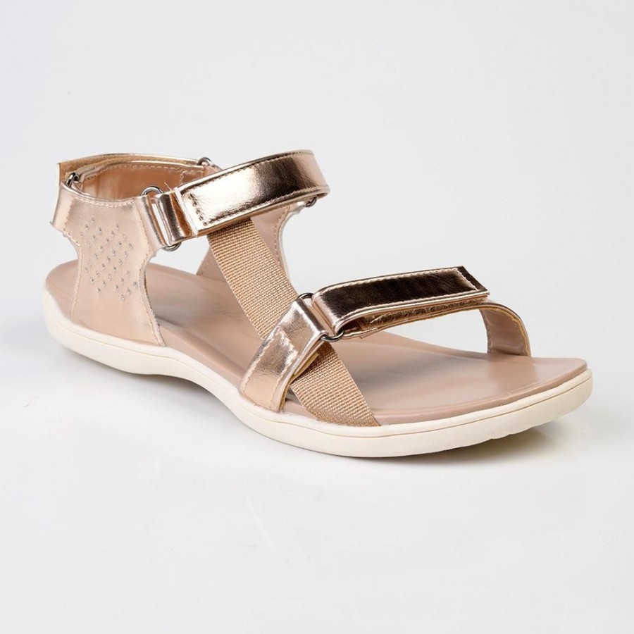 Slippers & Flats Soft Style by Hush Puppy | Soft Style By Hush Puppies Delena Comfort Sandals Rose Gold