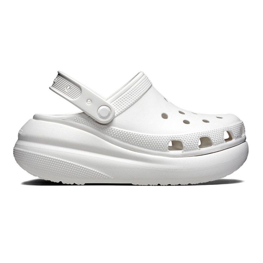 Slippers & Flats Crocs | Crocs Classic Crush Clog White