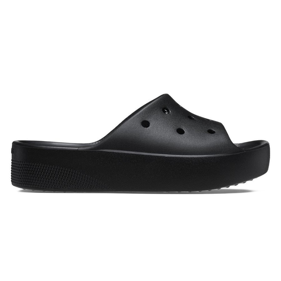 Slippers & Flats Crocs | Crocs Classic Platform Slide -Black Product Share --