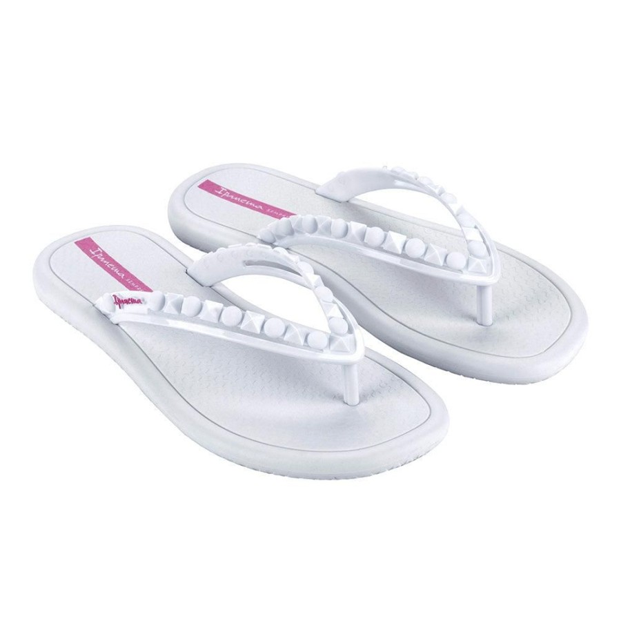 Slippers & Flats Ipanema | Ipanema Nova Thong Sandals White