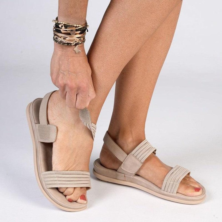 Sandals Soft Style by Hush Puppy | Soft Style By Hush Puppies Irene Strap Sandals Taupe