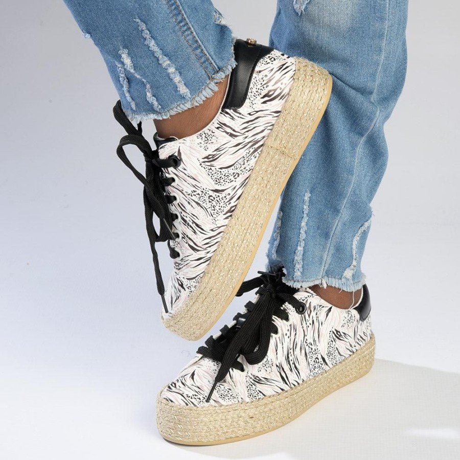 Espadrilles Pierre Cardin | Pierre Cardin Bijou 1 Espadrille Sneaker Print