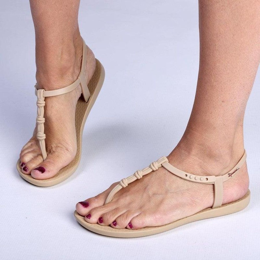 Sandals Ipanema | Ipanema Dawn Knot Chic Sandals Beige