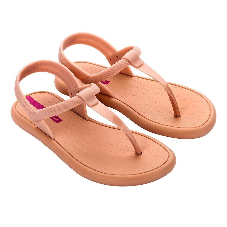 Sandals Ipanema | Ipanema Gia Glam Thong Sandals -Beige / Pink Product Share --