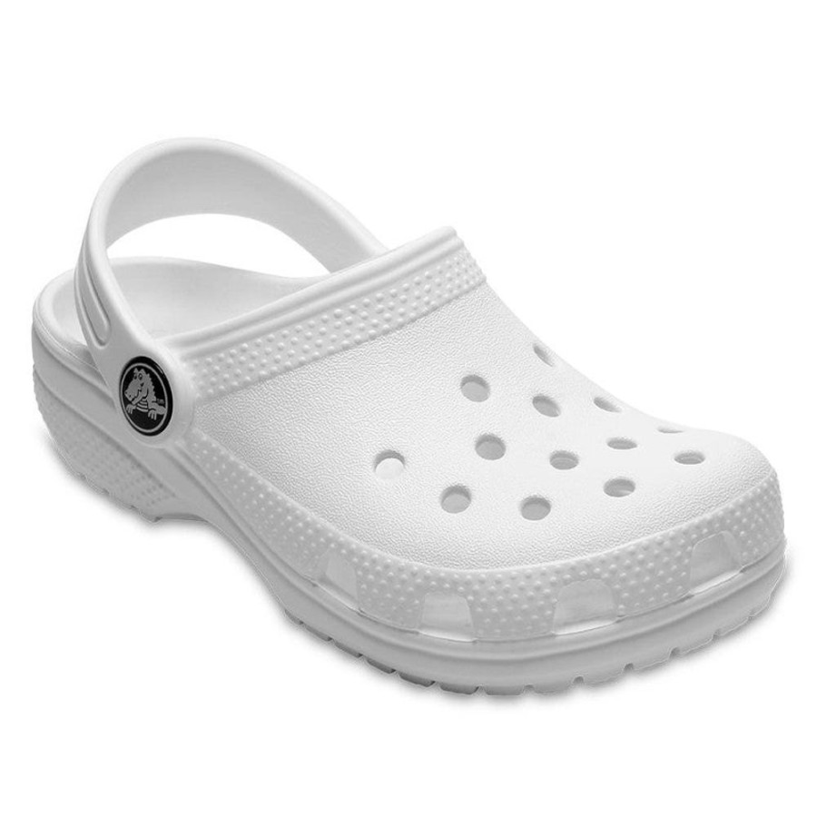 Slippers & Flats Crocs | Crocs Children'S Classic Clog White