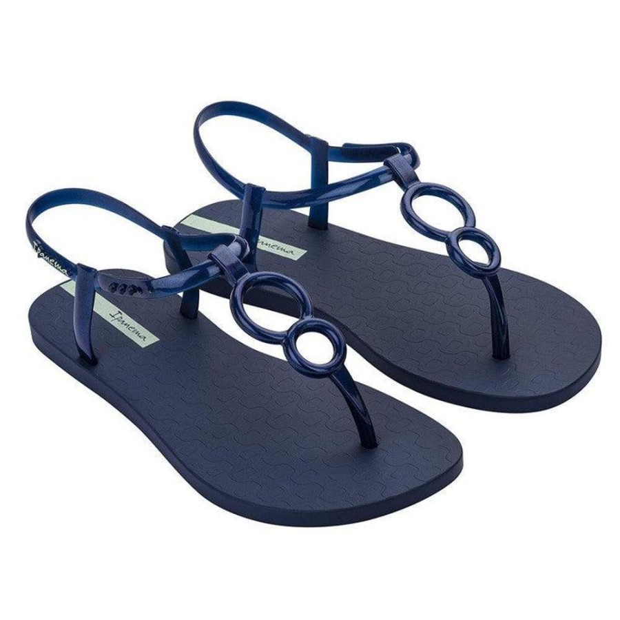 Sandals Ipanema | Ipanema Eden Modern Thong Sandals Blue