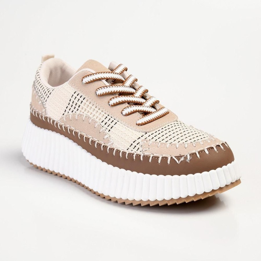 Sneakers Madison Heart of New York | Madison Stitch Multi Color Sneaker Beige Multi