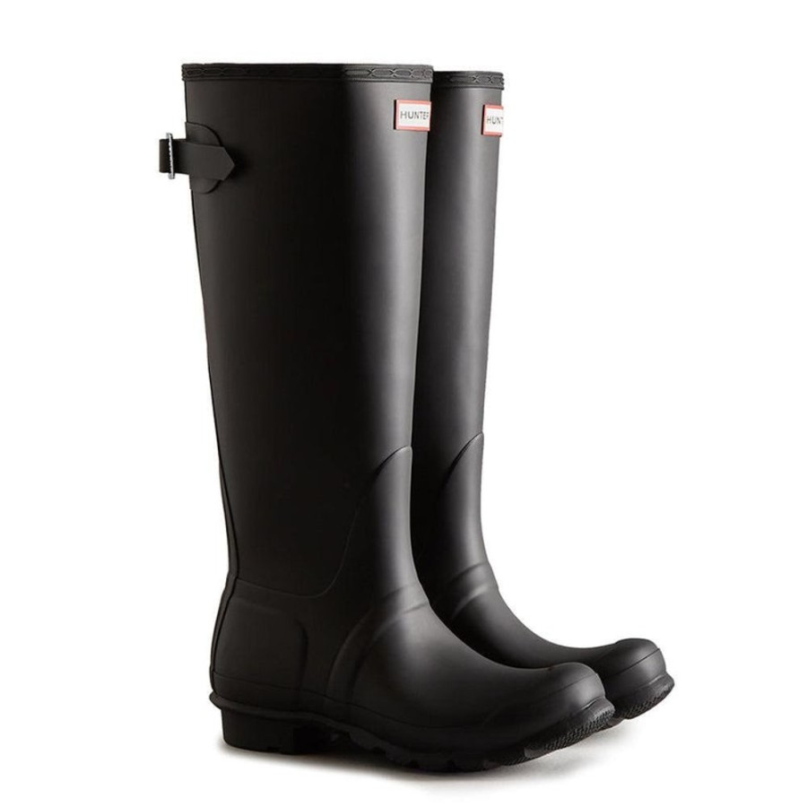 Boots Hunter | Hunter Original Adjustable Tall Boot Black