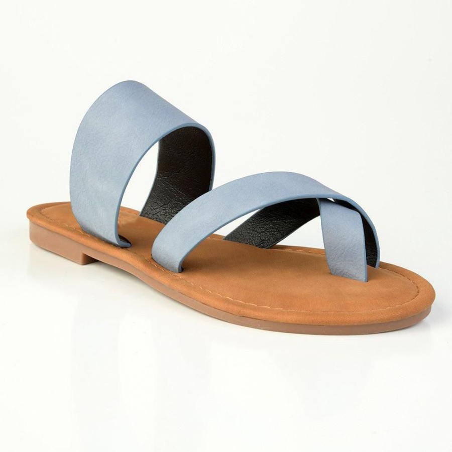 Sandals Seven7 | Maldives Ladies Mule Sandal Baby Blue