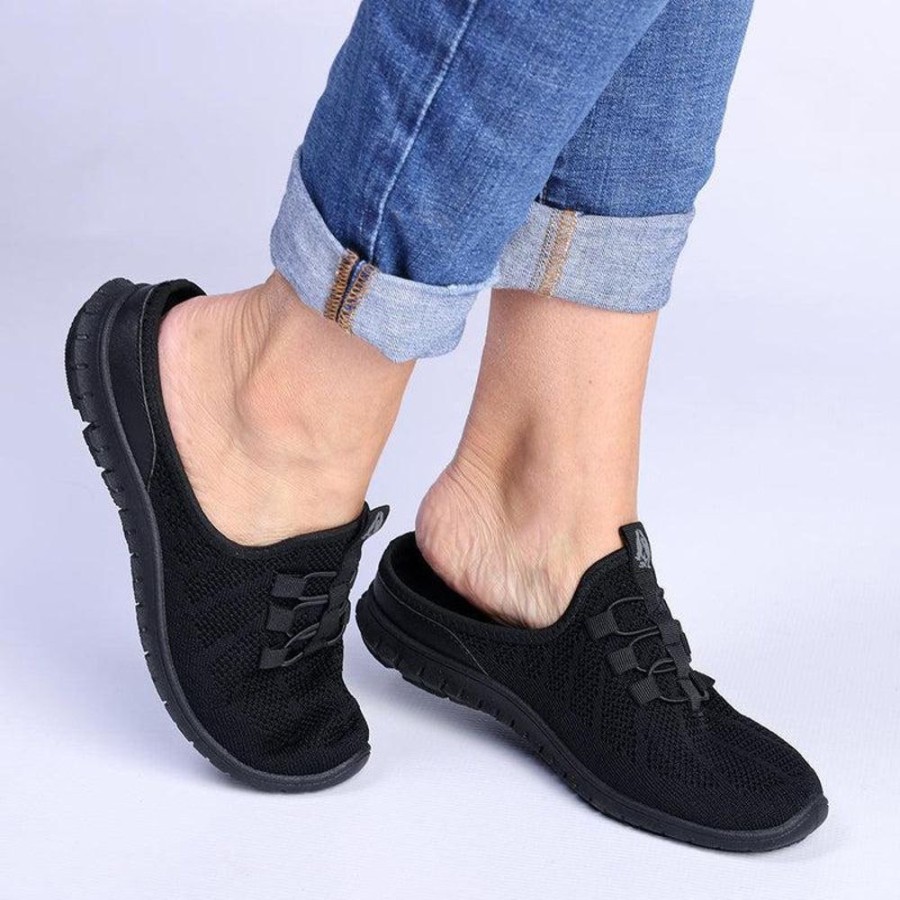 Sneakers Soft Style by Hush Puppy | Soft Style By Hush Puppy Nansi Mule Sneaker Black