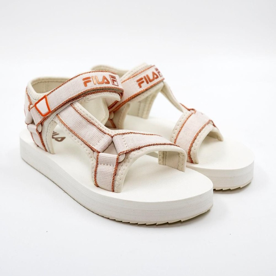 Sandals FILA | Fila Mila Metallic Sandals Gardenia/Rose Gold