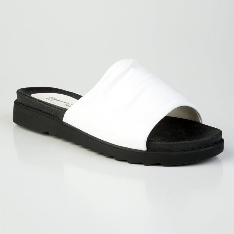 Sandals Seven7 | Cabo Ladies Mule Sandal White