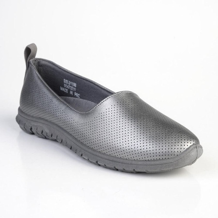 Sneakers Soft Style by Hush Puppy | Soft Style By Hush Puppies Natura Slip-On Sneaker Pewter