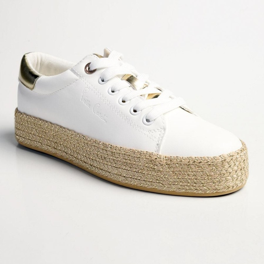 Espadrilles Pierre Cardin | Pierre Cardin Bijou 1 Espadrille Sneaker White