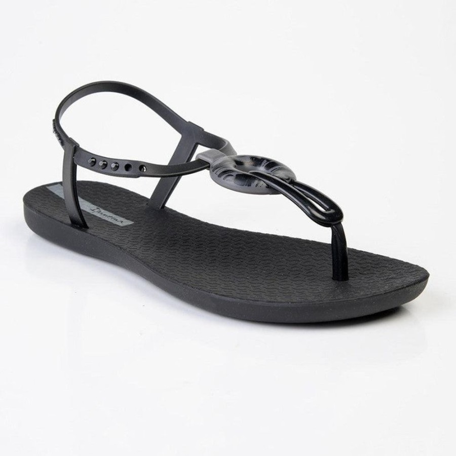 Sandals Ipanema | Ipanema Kate Chain Thong Sandals Black