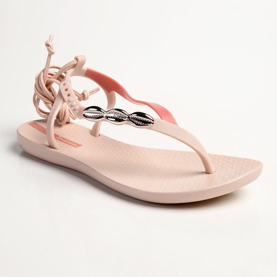 Sandals Ipanema | Ipanema Ankle Wrap Thong Sandals Rose Pink