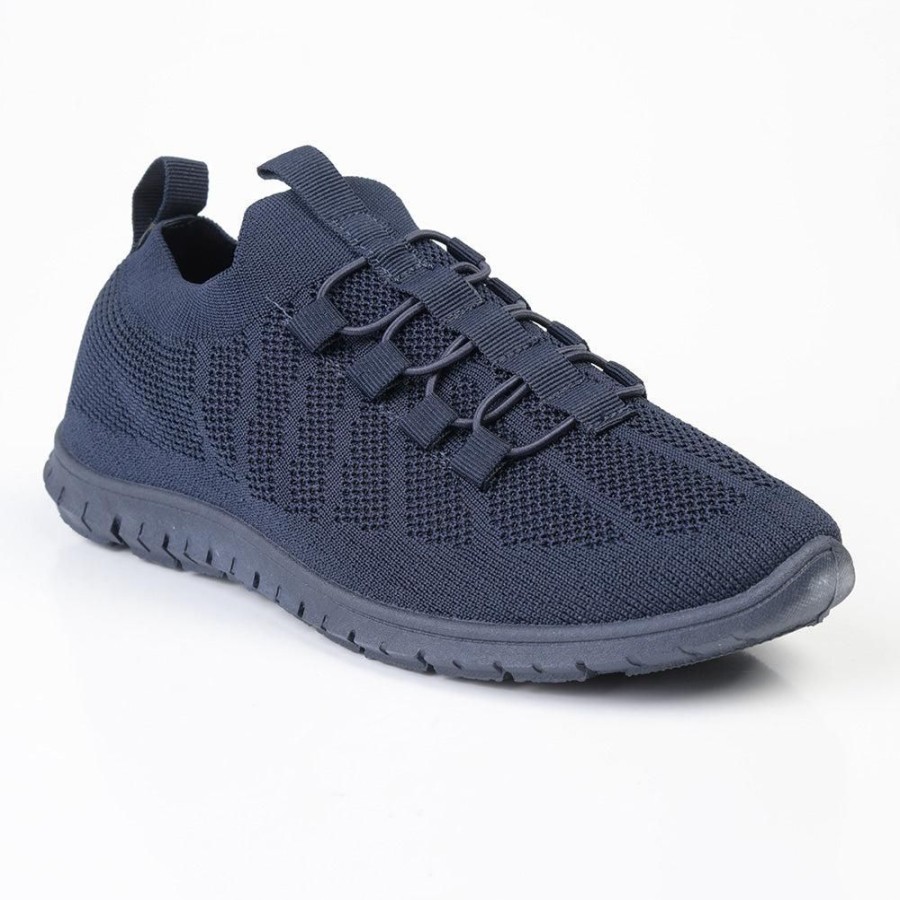 Sneakers Soft Style by Hush Puppy | Soft Style By Hush Puppy Nantale Melange Sneaker Navy