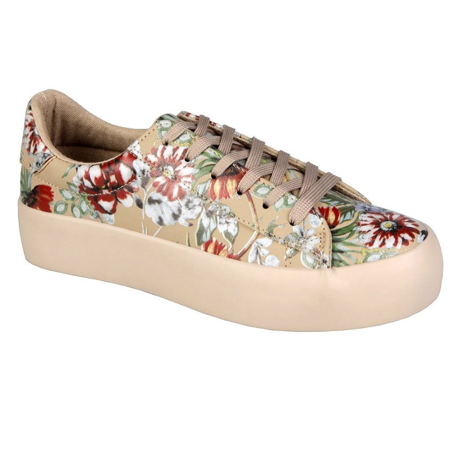 Sneakers Soft Style by Hush Puppy | Soft Style By Hush Puppies Fordon Floral Sneaker Floral Natural