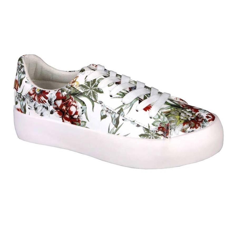 Sneakers Soft Style by Hush Puppy | Soft Style By Hush Puppies Fordon Floral Sneaker White