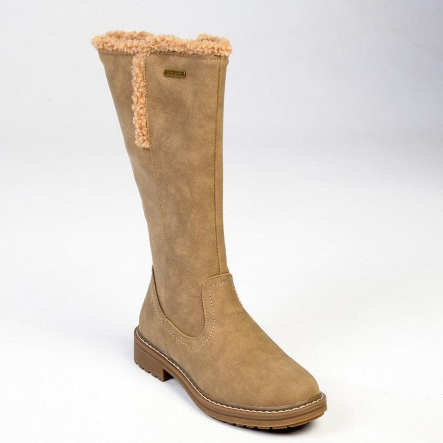 Boots Pierre Cardin | Pierre Cardin Jessie Fur Lined Boot Beige