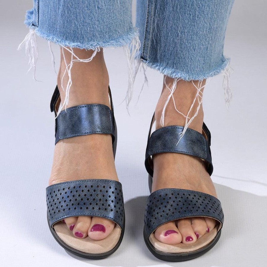 Sandals Soft Style by Hush Puppy | Soft Style By Hush Puppies Gina Strap Sandals Navy