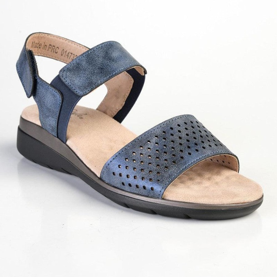 Sandals Soft Style by Hush Puppy | Soft Style By Hush Puppies Gina Strap Sandals Navy