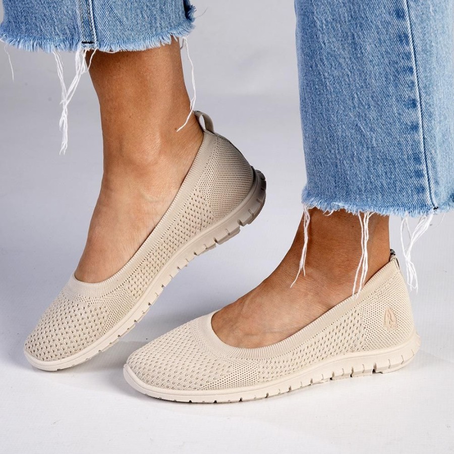 Sneakers Soft Style by Hush Puppy | Soft Style By Hush Puppy Nara Melange Sneaker Ivory