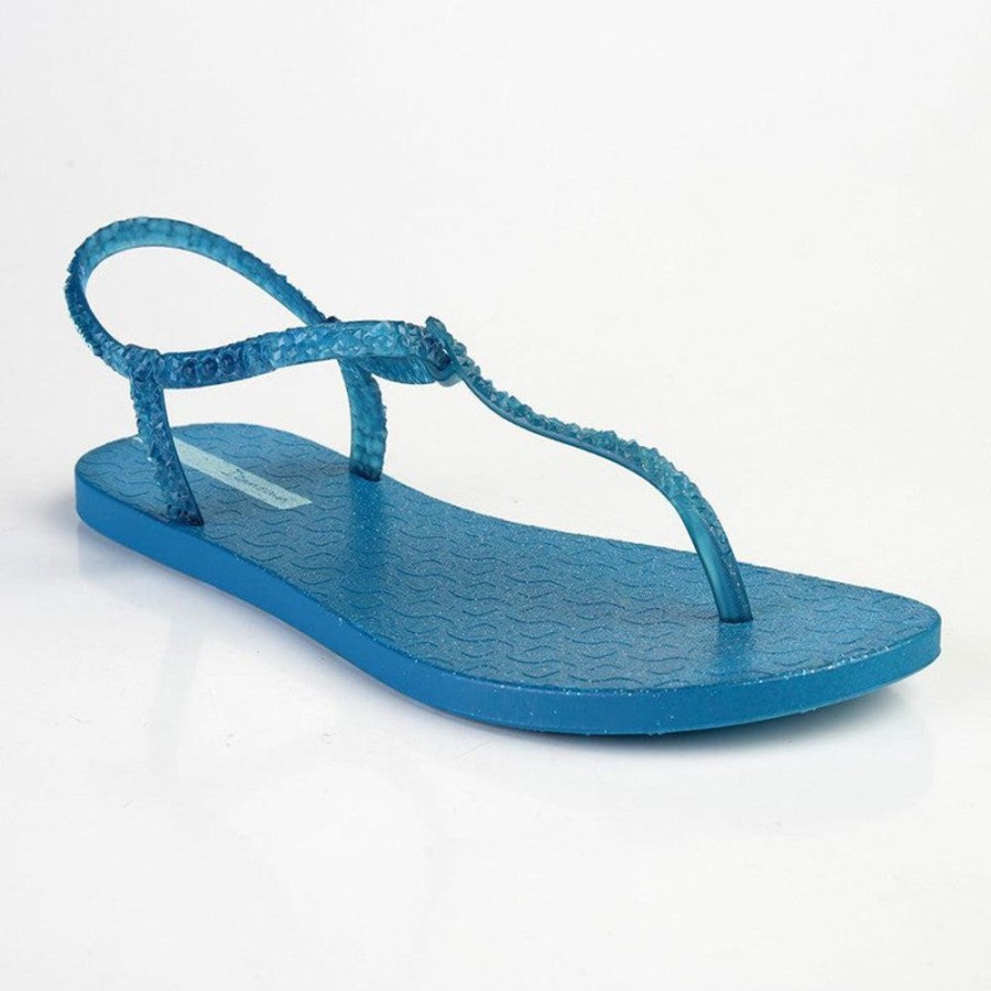 Slippers & Flats Ipanema | Ipanema Lux Flat Sandal Blue