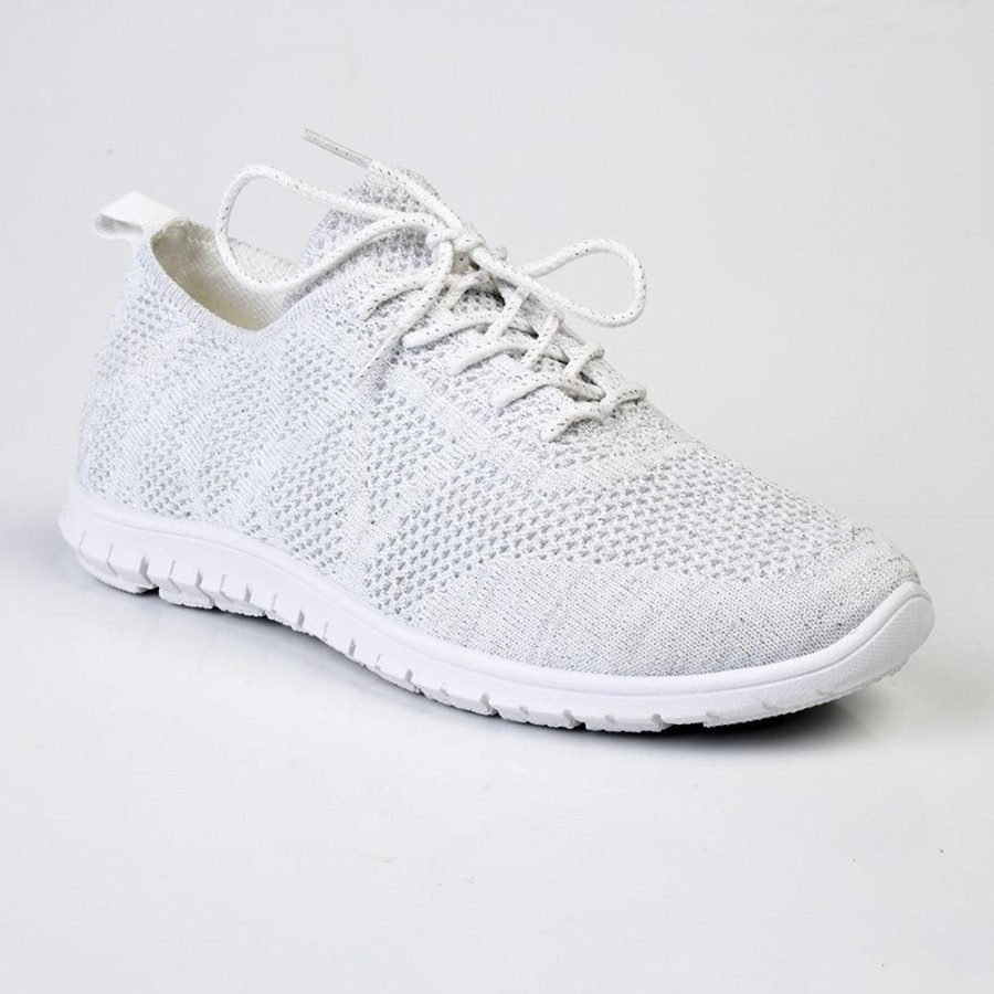 Sneakers Soft Style by Hush Puppy | Soft Style By Hush Puppy Nantai Lurex Sneaker White