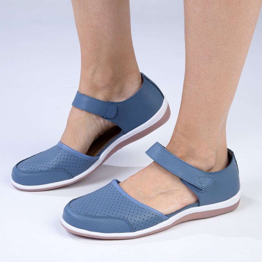 Slippers & Flats Soft Style by Hush Puppy | Soft Style By Hush Puppies Shondra Flats Denim Blue