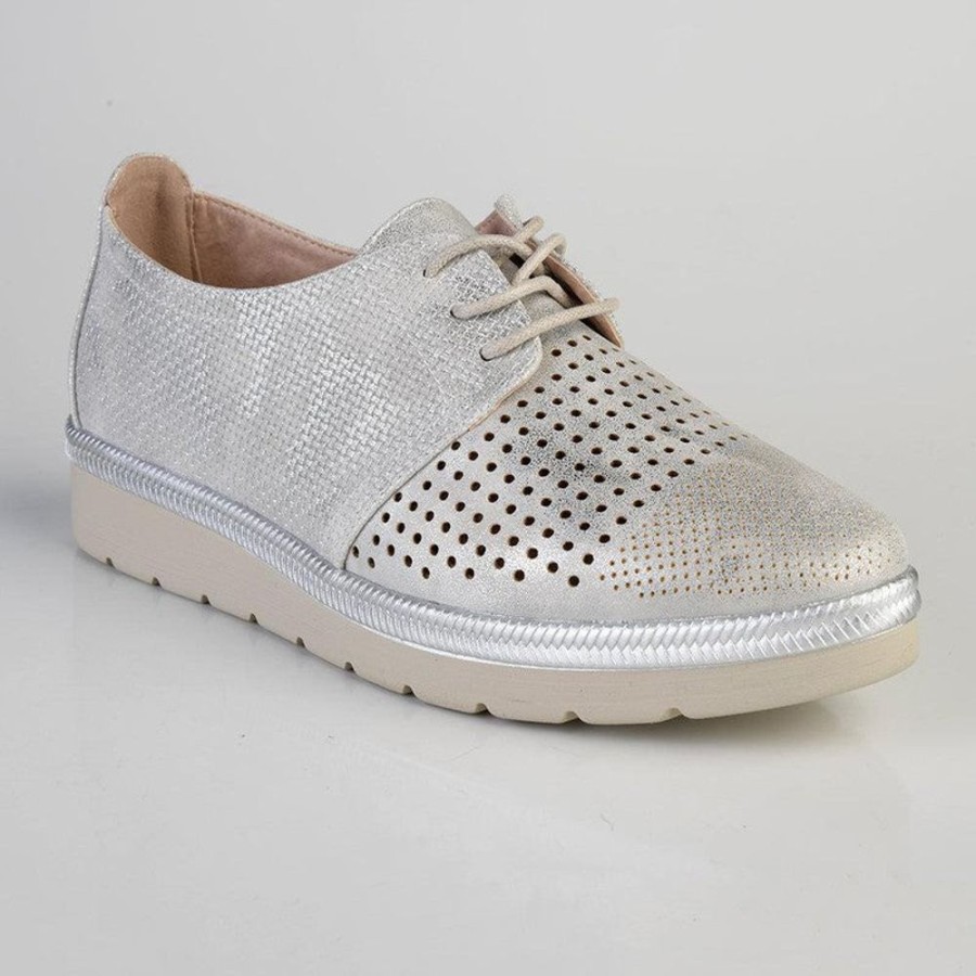 Sneakers Soft Style by Hush Puppy | Soft Style By Hush Puppies Juliet Punch Sneaker Silver