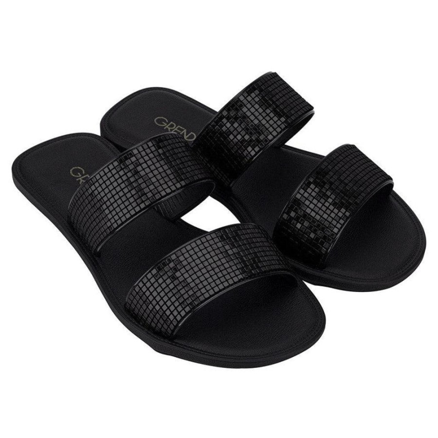 Sandals Grendha | Grendha Layla Push In Sandals Black