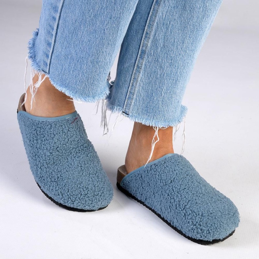 Slippers & Flats Soft Style by Hush Puppy | Soft Style By Hush Puppy Bianca Slip On Mule Denim Blue