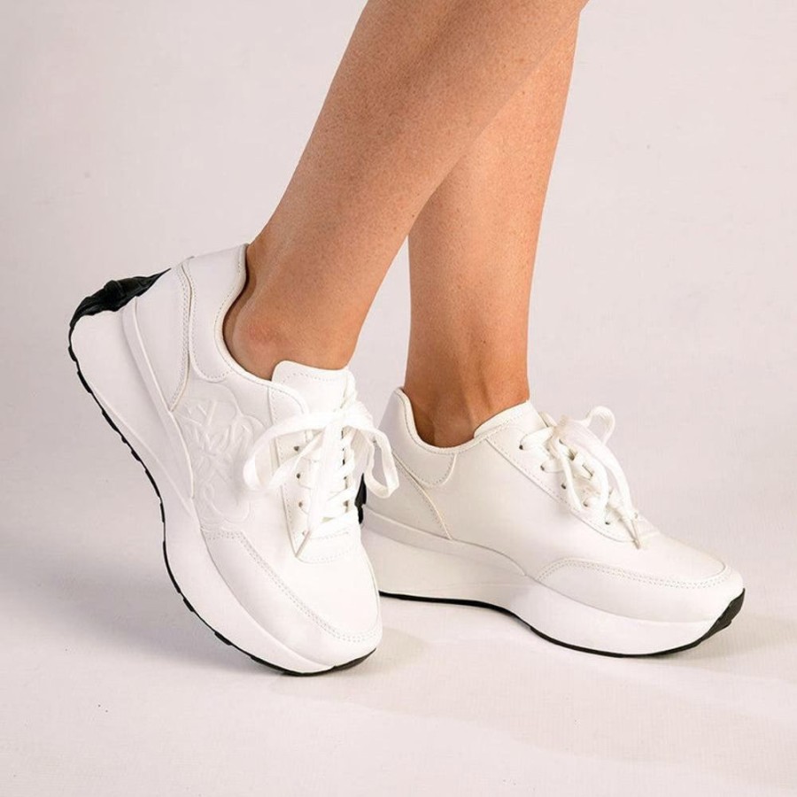 Sneakers Madison Heart of New York | Madison Petals Sneaker White Mono