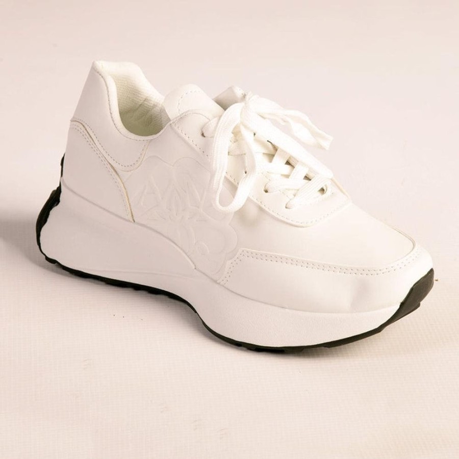 Sneakers Madison Heart of New York | Madison Petals Sneaker White Mono