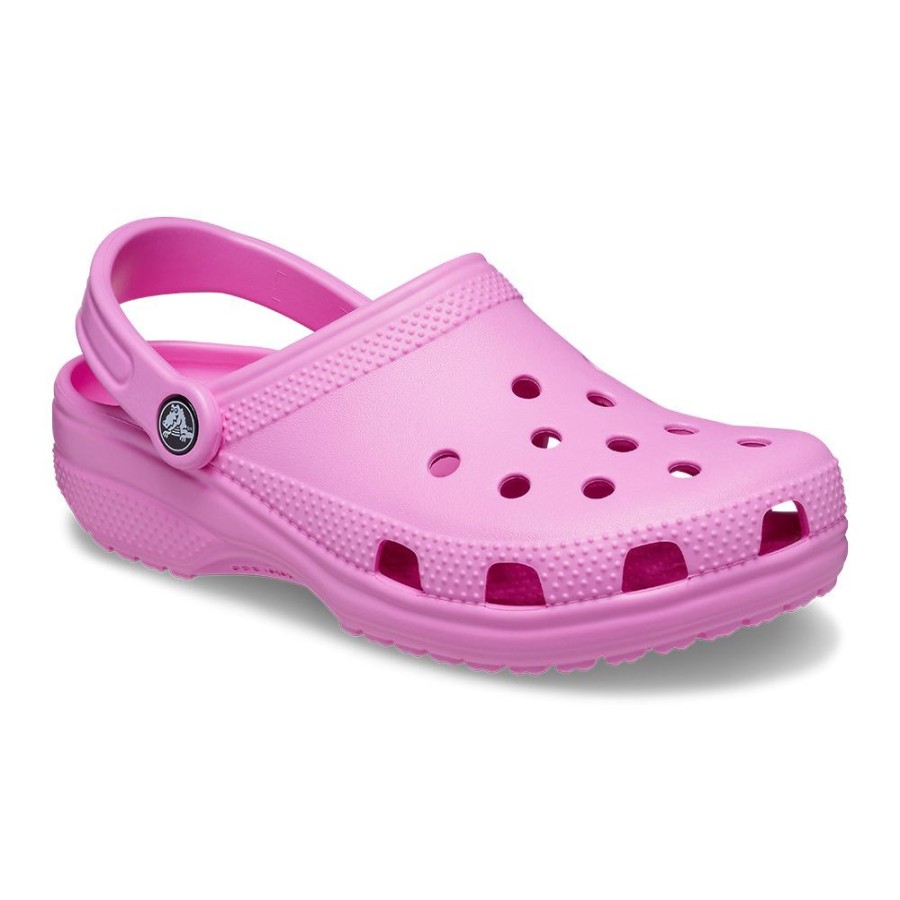 Slippers & Flats Crocs | Crocs Classic Ladies Clog With Slingback Taffy Pink