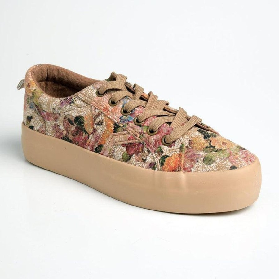 Sneakers Soft Style by Hush Puppy | Soft Style By Hush Puppy Fordan Floral Sneaker Taupe