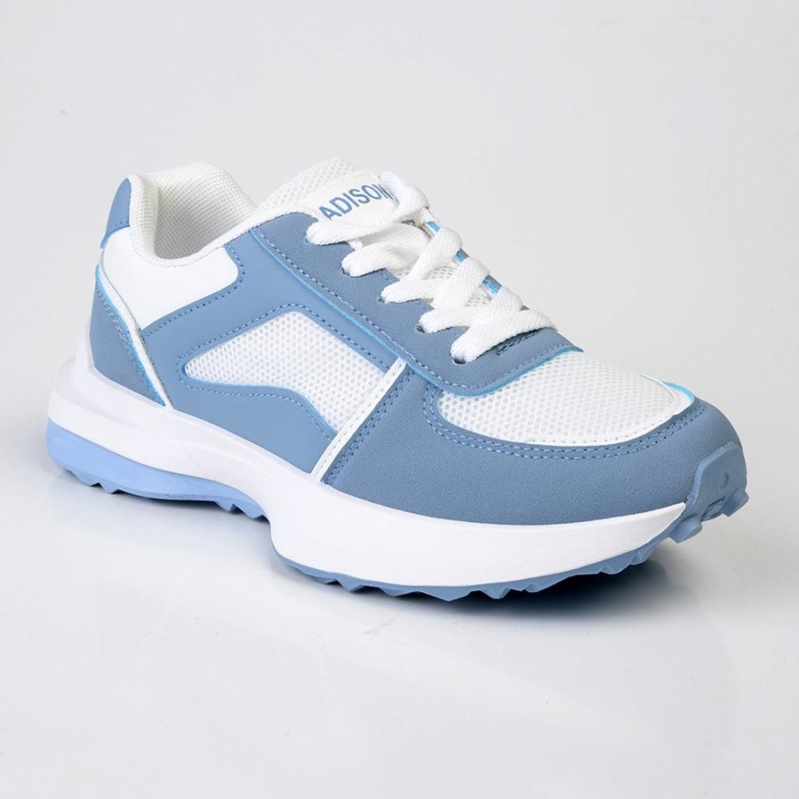 Sneakers Madison Heart of New York | Madison Simone Lace Upsneaker Blue Multi