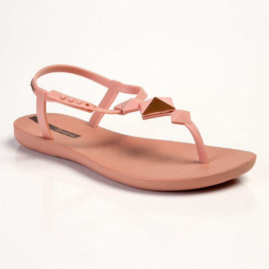 Slippers & Flats Ipanema | Ipanema Diamond Glam Thong Sandals Pink